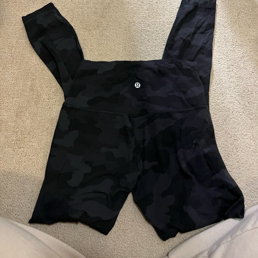 lululemon Align™ High-Rise Pant 28" in Heritage 365 Camo Deep Coal Multi